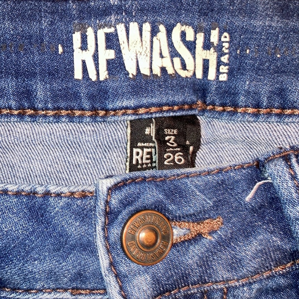 Ripped Jean Shorts